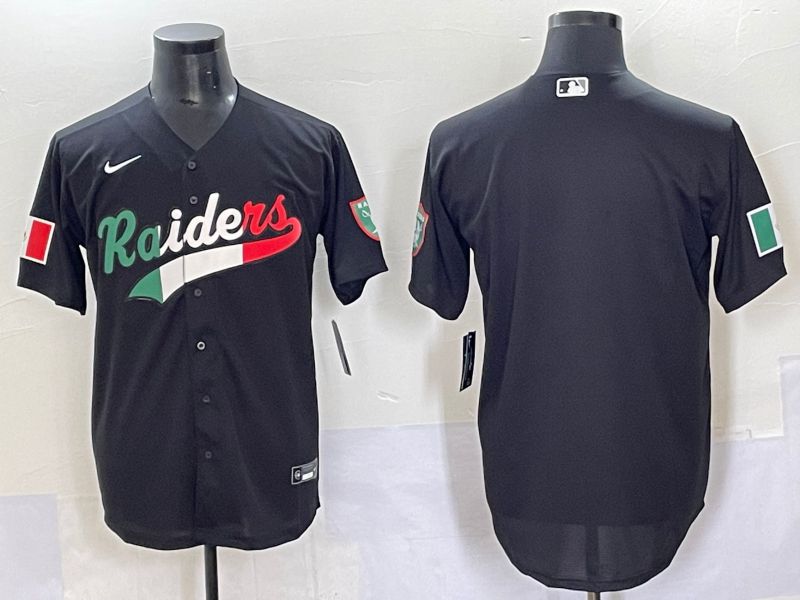 Men 2025 Oakland Raiders Blank Black Joint Name Nike Limited NFL Jersey style 7035->oakland raiders->NFL Jersey